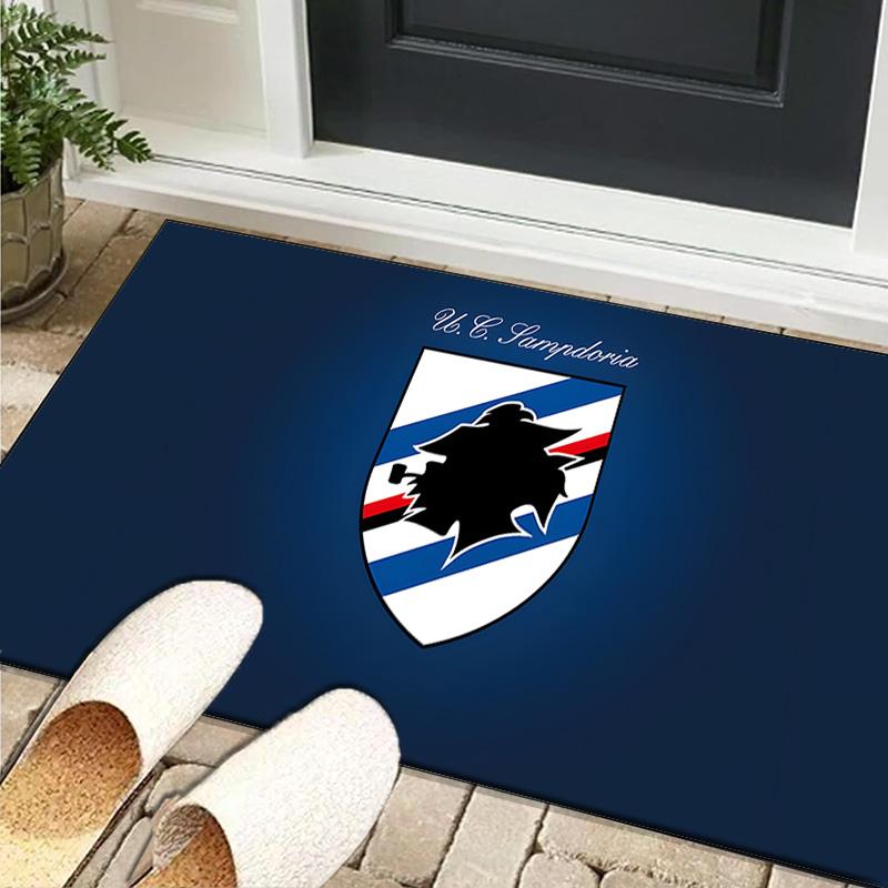 1PC rug Sam-pdoria Team Crest Design Carpet, Chair Rug,Area Rug for Office Bedroom living rooms bedroom, Doormat decor Christmas fan gifts