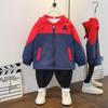Детская модная куртка с капюшоном 2025 года, повседневная куртка для мальчиков на весну и осень
