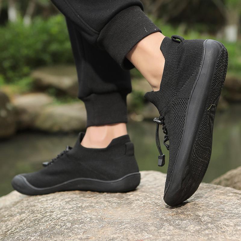 Кроссовки для взрослых босиком Cross-Trainer Wide Toe Box мужские широкие минималистичные повседневные вязаные кроссовки для ходьбы с нулевой подошвой 2024 г. Новые