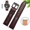 Натуральная кожа 22 мм Ремешок для часов для FOSSIL FS4835/FS5237/ME3052/FTW1114 Коровья кожа 20 мм Ремешок для часов Замена водонепроницаемого браслета мужской