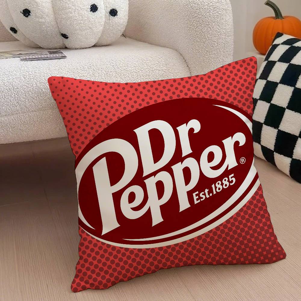 Модная Наволочка D-Dr Peppers, Пылезащитная Наволочка На Молнии, Плюшевая Наволочка На Подушку Дивана