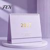Stable Triangular Base Calendar Desk 2026-2027, Oct 2026-Dec 2027 14-Month Calendar, Large Gift for Colleagues Desktop Planning, Organizing in Family,