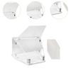 Acrylic Grinding Dust Box, Dustproof Case, Practical, Transparent, Portable Case Polishing Work