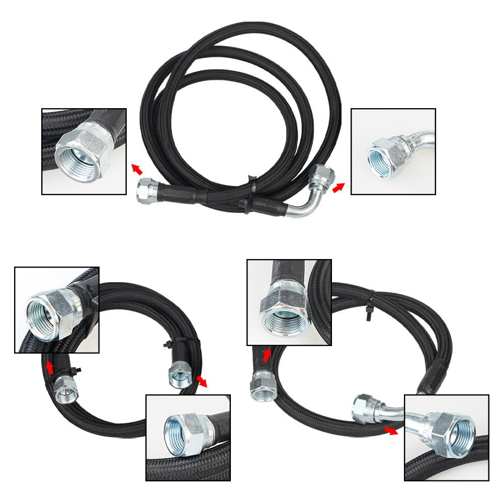 Комплект шлангов и трубок для радиатора трансмиссии подходит для Dodge Ram 2003-07 47RE 48RE