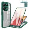 360 Full Shockproof Clear Case For Xiaomi Redmi Note 13 12 Pro 4G 5G Note 13 Pro Plus 5G Redmi A3 Screen Full Protection Cover
