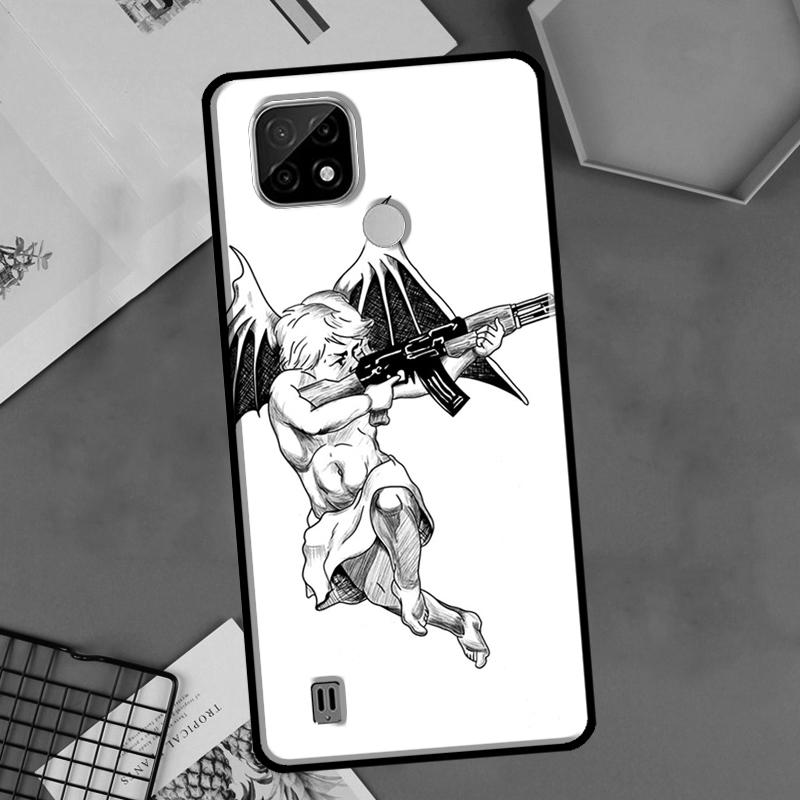 Чехол Ak 47 Gun для OnePlus 10 9 Pro 8T 9R 10R Nord2 для Realme 8 Pro 9 GT Neo 3 2 Master 8i 9i