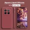 Для Realme 12 Pro Plus Чехол квадратный жидкий силиконовый задний мягкий чехол для Realme 12 Realme12 Pro 12Pro Plus противоударный чехол для телефона