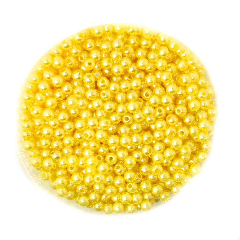 ABS Perforated Pearl-Like Beads for DIY Earrings, Bracelets, Ancient Style Hairpins