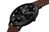 Small Second Made In Brown [Lilianthal Berlin] Wristwatch, Germany, L01-107-B002C, Men's,