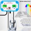 3-в-1 Контроллер качества воды PH EC ТЕМП Измеритель Качества воды Монитор EC Температуры для Бассейна Пруда Аквакультуры