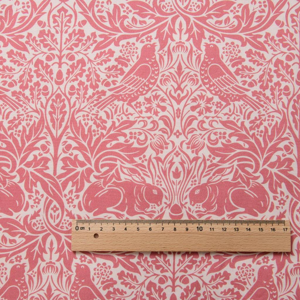 Ткань из 100% хлопка, 40-х годов, plain weave (полотняное переплетение), для юбки/рубашки DIY, тема «Синий Моррис»