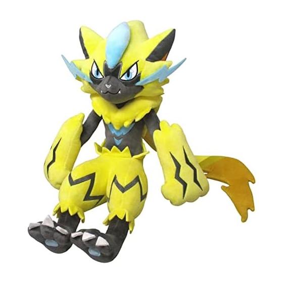 Sanei Boeki Pokemon ВСЕ ЗВЕЗДНАЯ КОЛЛЕКЦИЯ Зераора (M) Ш25 x Г26 x В36 см Плюшевый Покемон PP200