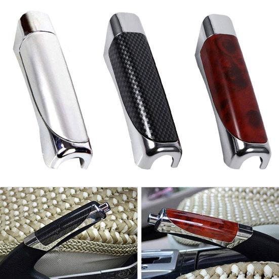 Universal Stylish Car Carbon Fiber Hand Brake Cover Protector Interior Decor