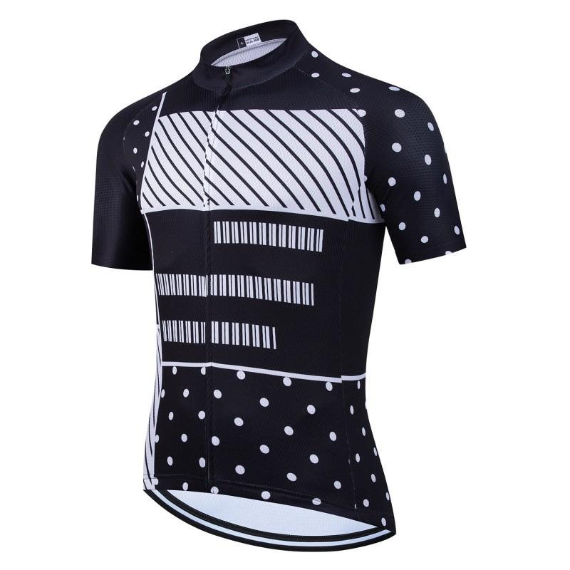 Mens Short Sleeve Cycling Jersey Breathable Bike Riding Sportswear Road Mountain Biking