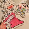 New Crayon Shin-Chan Anime Cartoon Hand Towel Cute Hanging Style Super Absorbent Thickened Hand Towel For Bathroom And Kitchen