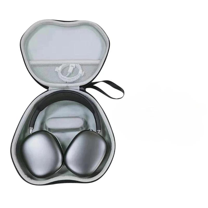 Портативная сумка для хранения AirPods Max - Прочный жесткий чехол из EVA, Ударопрочный защитный кейс