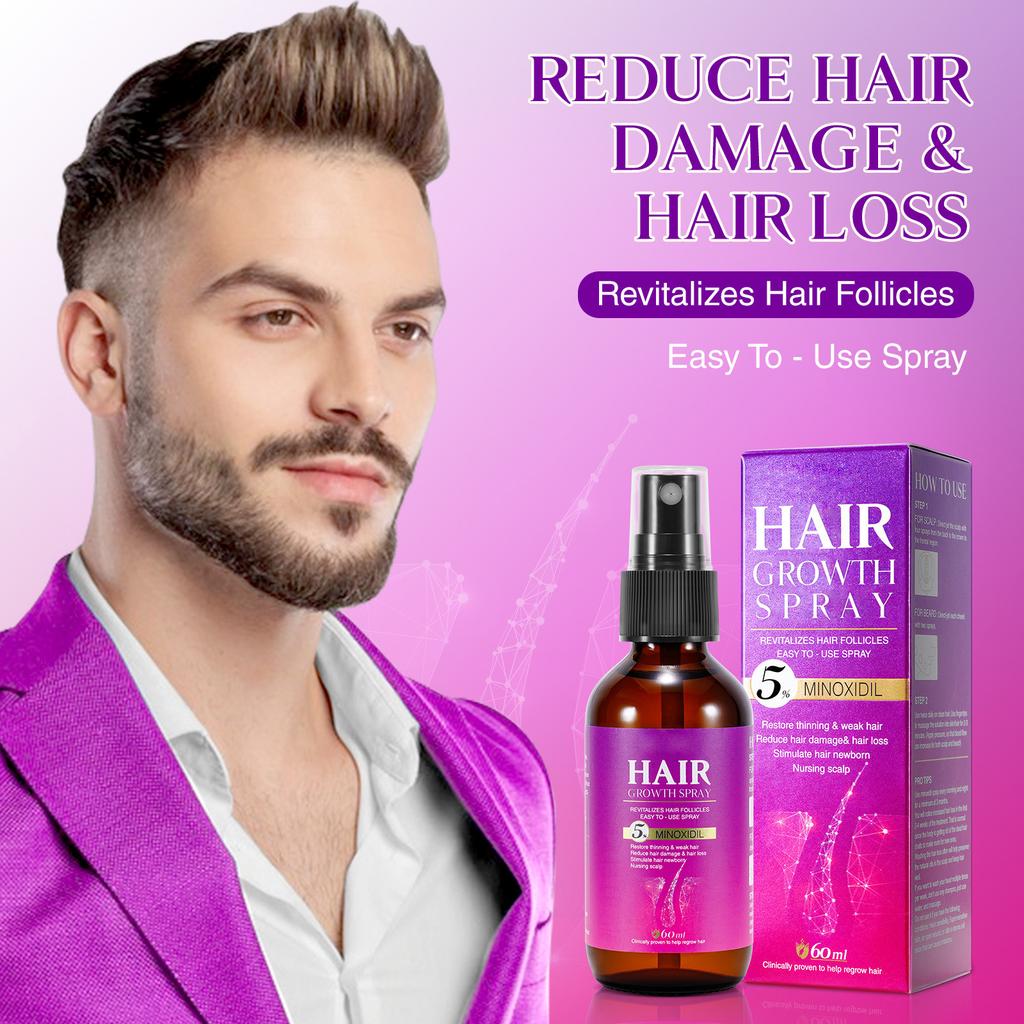 Hair Serum,Improves Hair Density With Long-lasting Results For All Hair Types, Enriched With Natural Extracts For A Soothing Experience 60ml