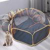 Cat Tunnel Toys Interactive Indoor Cats Portable Cage Outside Play Tent and