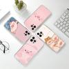 Милый мультяшный поросенок L-lulu Чехол для телефона для IPhone 17 16 15 14 11 12 13 Mini Pro XS Max Plus Funda Shell