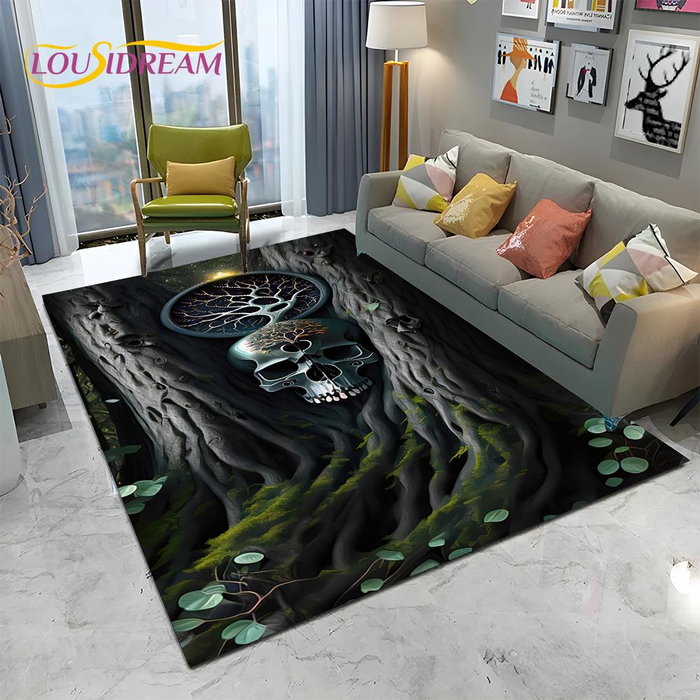 Природа Древо жизни викингов скандинавский Иггдрасиль ковер ковер для дома гостиная спальня диван коврик декор, детский коврик нескользящий коврик