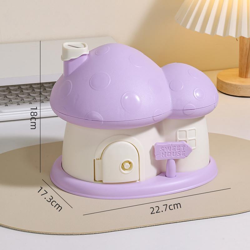 Грибной домик Копилка Детский домашний декор Украшение гостиной Копилка Копилка для взрослых Копилка для монет