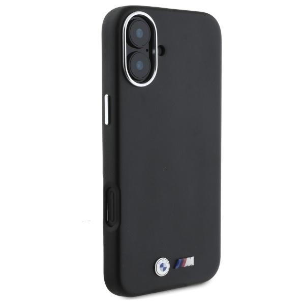 Bmw Bmhmp16M23Pmwk Iphone 16 Plus 6.7   Czarny/Black Hardcase M Smooth Full Wrapped Metal Magsafe