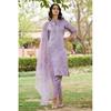 Women's Designer Silk Blend Kurta Pant Dupatta Set Party Wear Top Tunic Kurti SC-2123