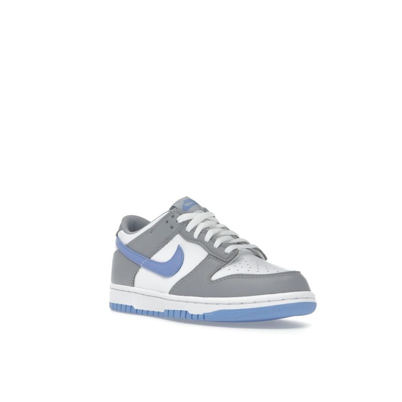 Nike Кроссовки Dunk Low GS Cement Royal Pulse Kids серые Summit-White Cement-Grey FB9109-121