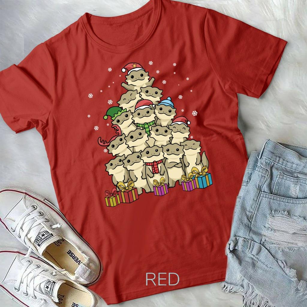 Bearded Dragon Christmas Tree Unisex Youth T-shirt
