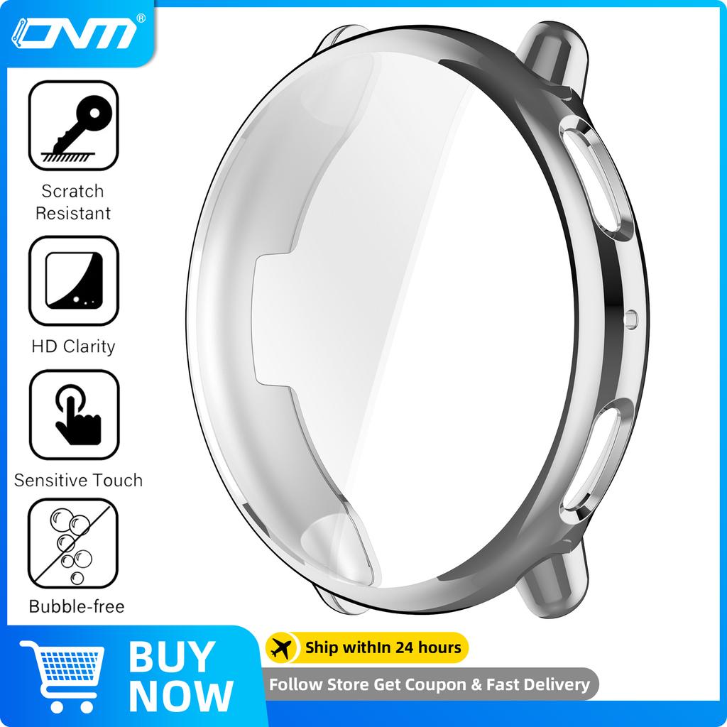 Чехол для Amazfit Active 2 Защитный чехол для экрана Мягкий защитный бампер TPU All-Around для аксессуаров Active2