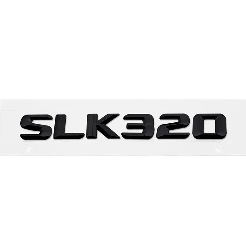 Automotive 3D Digital Alphabet Trunk Badge Decal for Mercedes Benz SLK55 SLK63 SLK200 SLK230 SLK250 SLK280 SLK300 SLK320 SLK350
