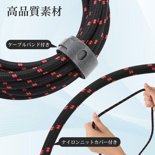OTraki Guitar Shield, SL-Type, 3m, Bass Shield, High-Durability, Break-Resistant, Sturdy Instrument Cable, Compatible with Bass, Keyboards, Amplifiers