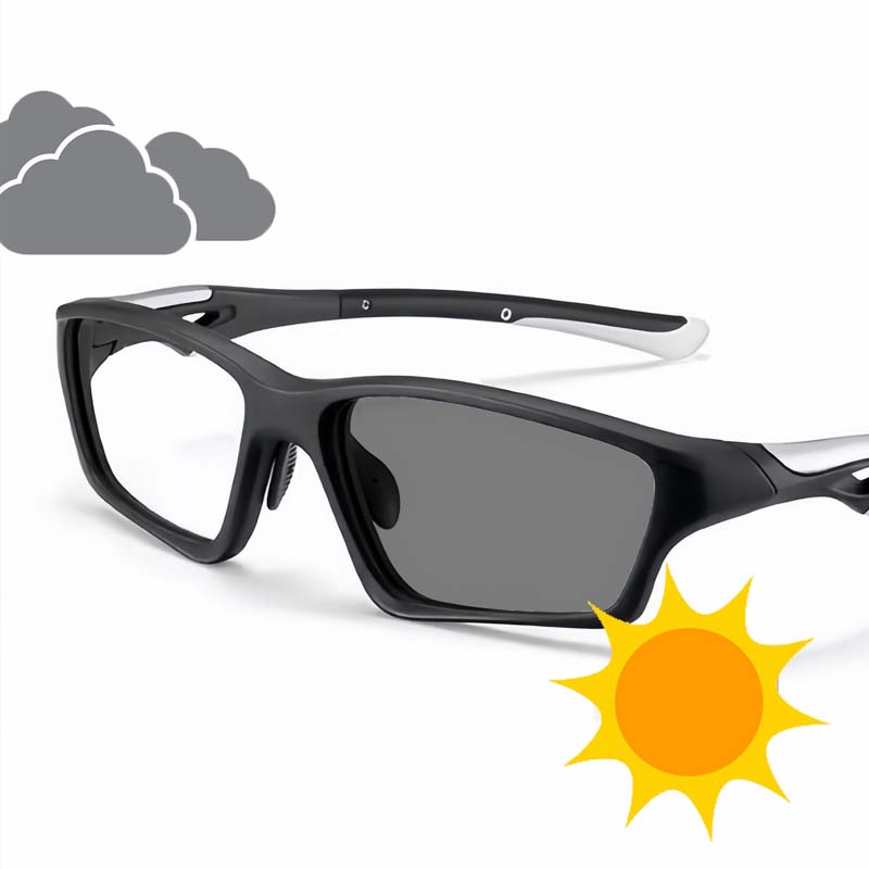 Спортивные фотохромные очки для близорукости, солнцезащитные очки с защитой от УФ-лучей для мужчин и женщин, для активного отдыха, велоспорта, пеших прогулок, вождения, очки для близоруких