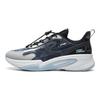 Li Ning Kids Fashion Универсальные модные повседневные туфли с низким верхом Детские кроссовки Темно-серые YKCU110-5