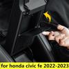 Скрытый ящик для хранения в центральной консоли для Honda Civic   202Органайзер для центральной консоли для 11-го Civic FE Si Coupe