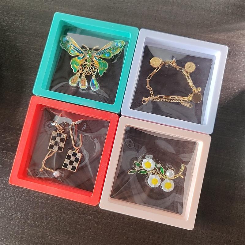 Шкатулка для украшений Постепенная смена шкатулка Подарочная коробка для украшений Кольцо Коробка Браслет Серьги Ожерелье