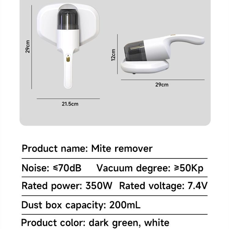 Профессиональный беспроводной портативный пылесос для удаления пылевых клещей, домашняя кровать, одеяло, подушка, ковер, диван, средство для удаления клещей, портативный пылесос