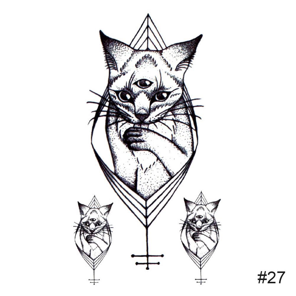 Temporary Small Fresh Tattoo Stickers Waterproof Long Lasting Tattoo Stickers Body Art Paste Painting Tattoo For Women Men