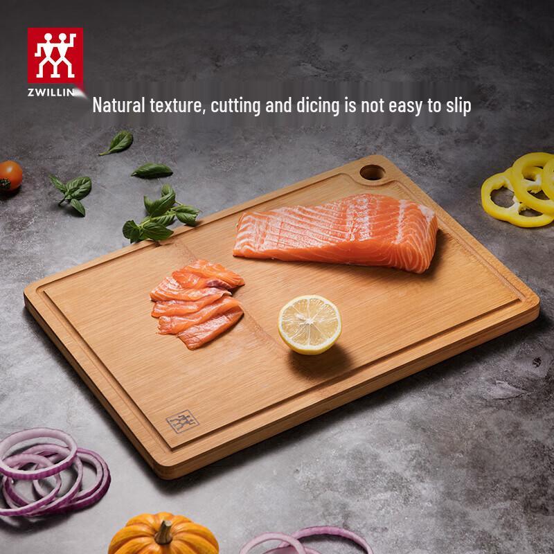 Zwilling Большая разделочная доска из цельного бамбука