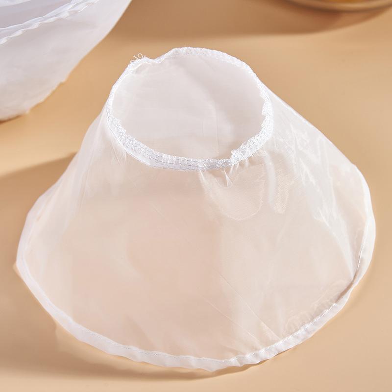 1Pc Soy Milk Filter Net Bag Nylon Liquid Filter Net Bag Milk Coffee Filter Net Bag Reusable Squeeze Mesh Kitchen Tool