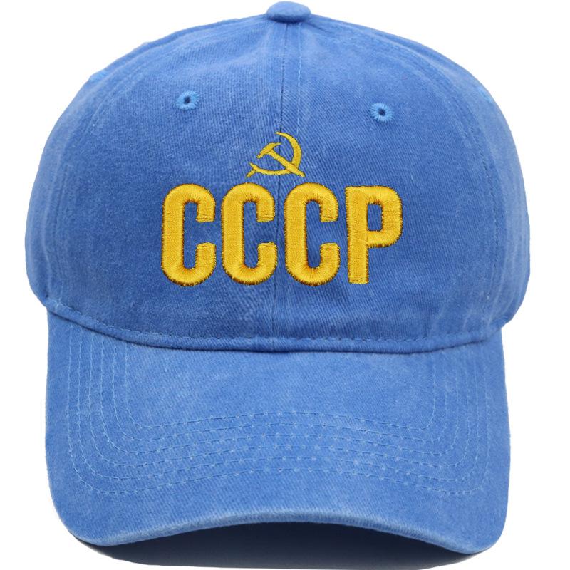 """ CCCP СССР Русский Горячая Распродажа Стиль Бейсболка Унисекс Черный Красный Хлопок Snapback Кепка С Вышивкой Высокое Качество Garros Папина Кепка"""