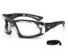 Bolle RUSH PLUS Frame with Clear Lenses for Bike and MTB Sunglasses/Gray