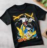 Футболка Saitama One Punch Man Хоррор Аниме Манга Подарки Черная Рубашка Все Размеры