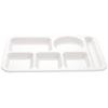 Ruhan Melamine 6-Compartment Divided Dinner Plate