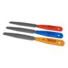 HOSCO Luthiers Tools Напильник для пропилов под порожек, Набор из 3 штук, для электрогитар, TL-NF3E