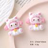 6 Pcs New Kawaii Cartoon Cute Bell Animal Resin Scrapbook Diy Jewelry Children Gift Hairpin Accessories A119