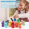 Color Sorting Cups 2025 Sorting Sensory Toys, Color Sorting Toys, Matching Games