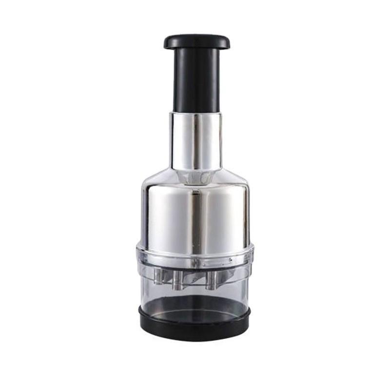 Чеснокодавилка и многофункциональная овощерезка: Ручной кухонный гаджет для измельчения и нарезки чеснока