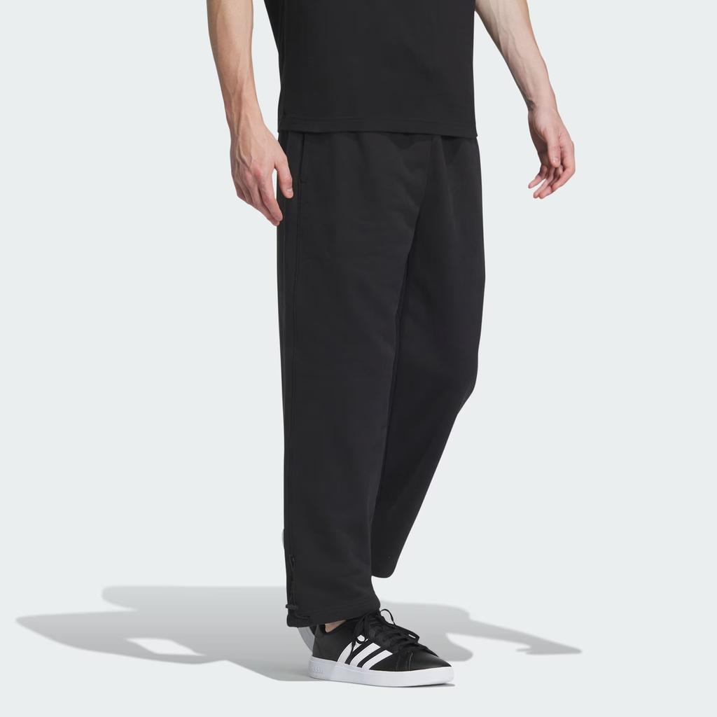 adidas FW23 Китайская новогодняя серия Дракон с вышивкой логотипа Вязаные джоггеры Мужские брюки черные IT3968
