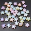 Fashion Making Pentagram Necklace Fine Sparkling Jewelry Accessories Earrings Charms Acrylic 10Pcs DIY Material Star Makaron Color Beads